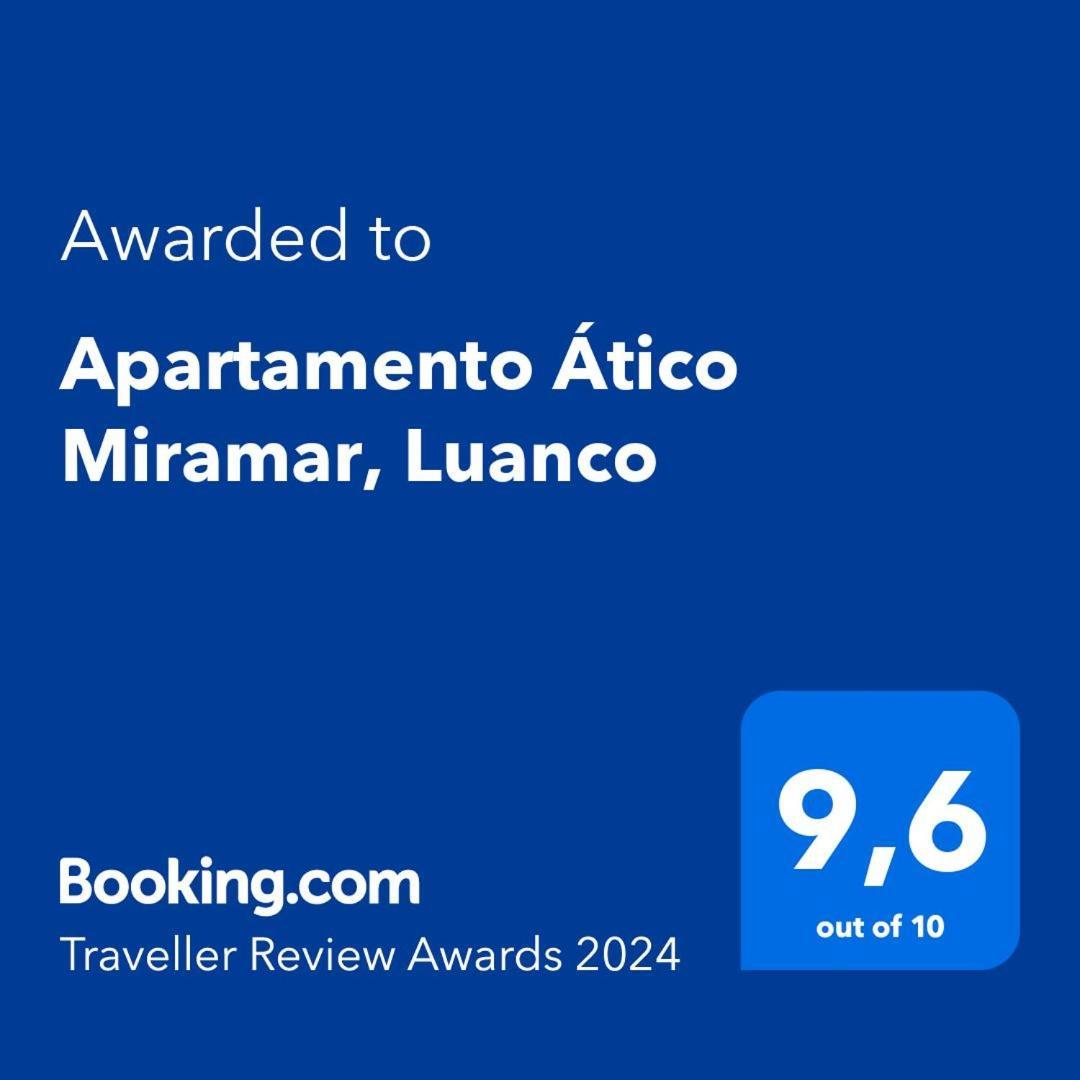 Apartamento Atico Miramar, Luanco Exterior photo